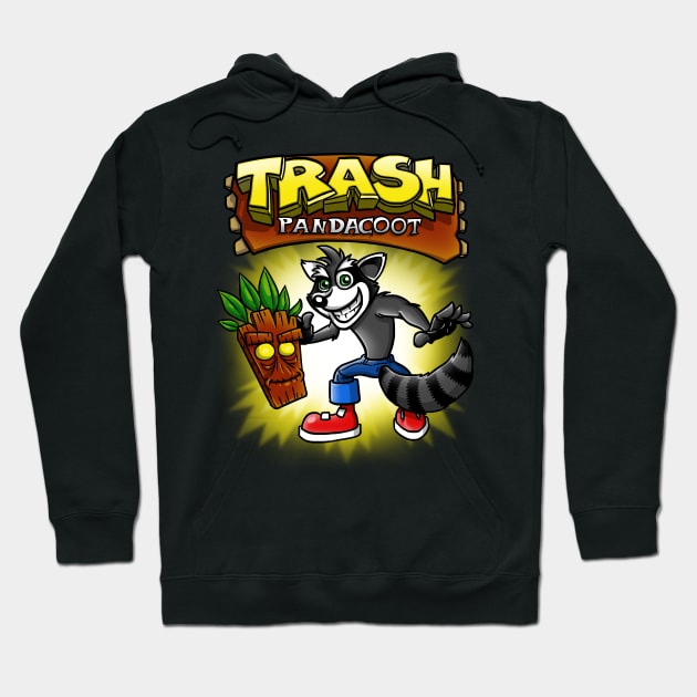 Trash Pandacoot Hoodie by Punksthetic